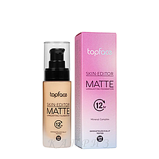 Тональна основа для обличчя Topface Skin Editor Matte SPF 20 з матувальним ефектом 006 32 мл