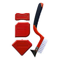 Набір шпателів для силікону з щіткою