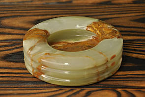 Попільничка з натурального каменю онікс, 9 см