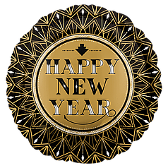 НР346 Коло 18" КИТАЙ-КТ Happy New Year - золото