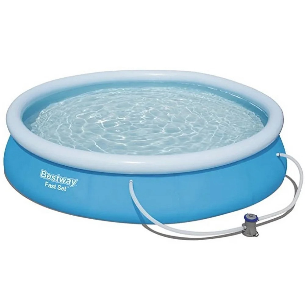 Басейн сімейний Bestway круглий 305-66 см із фільтр-насосом 57458