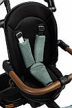 Велосипед триколісний із ручкою Turbotrike м'ятно-сірий MT 1038 Mint grey, фото 6