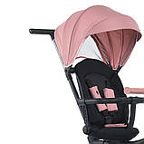Велосипед триколісний із ручкою Turbotrike персиковий MT 1038 Peach Fuzz, фото 3