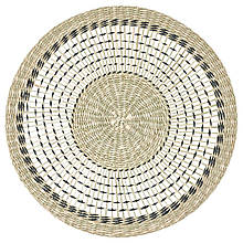 PENNFISK Підкладка, натуральна/осока, ручна робота, 37 см IKEA 605.277.49
