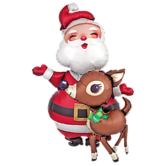 НР199 Ходяча фігура ANAGRAM-АН Санта з оленем (УП)