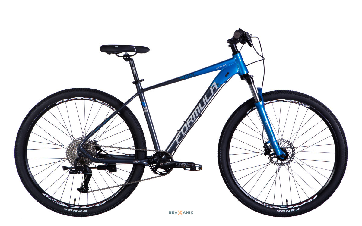 Велосипед 29/quot; Formula ZEPHYR 1.0 HDD (рама 19/quot;) AL синьо-сірий