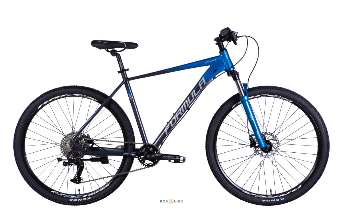 Велосипед 29/quot; Formula ZEPHYR 1.0 HDD (рама 21/quot;) AL синьо-сірий