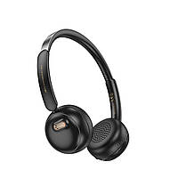 Бездротові навушники HOCO W62 Verso retro BT headphones Black