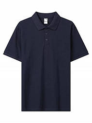 Чоловіча футболка батального розміру з коміром