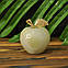 Статуетка яблуко з натурального каменю онікс, 4 см (колір, як на фото), фото 2