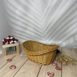 Кошик для хліба плетений 25х13х8см Helios 7314