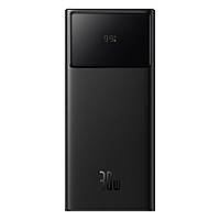 Зовнішній акумулятор Baseus Star-Lord Digital Display Fast Charging Power Bank 30000mAh 30W Cluster Black（With Simple Series