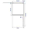 VINDÅS Холодильник/морозильна камера IKEA 300 окремо/білий, 223/120 л IKEA 005.680.59, фото 4