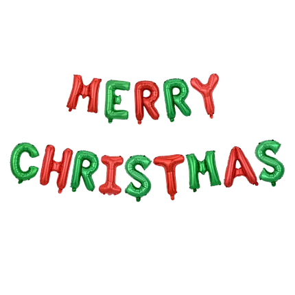 НР053 Гірлянда КИТАЙ-КТ Червоно-зелена Merry Christmas (УП), фото 1
