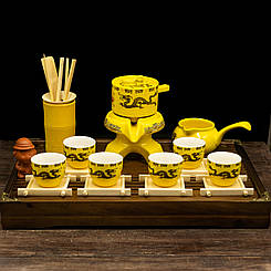 Набір посуду для чайної церемонії "Тай Ян Лун" на 6 персон