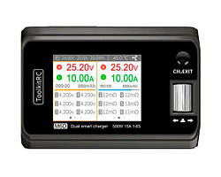 Зарядний пристрій ToolkitRC M6D 250W 15A x2 (двоканальний)