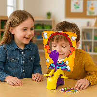 Настільна гра «Pie Face Game» - Торт в обличчя з метальником і маскою, арт. 6188-1-2, фото 4