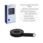 Комплект для ванни Qtap Robin Black: Змішувач для раковини та змішувач для ванни + тримач + шланг + лійка., фото 7