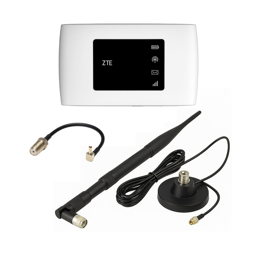4G автомобільний WiFi комплект ZTE MF920u + автомобільна антена 10 Дб + кабель і перехідник