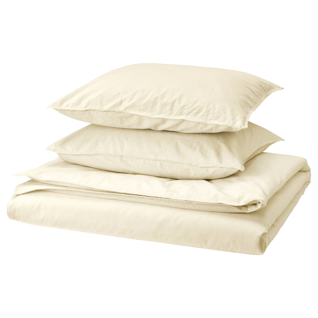 ANGSLILJA Підодіяльник і 2 наволочки, натуральна, 200х200/50х60 см IKEA 705.919.66