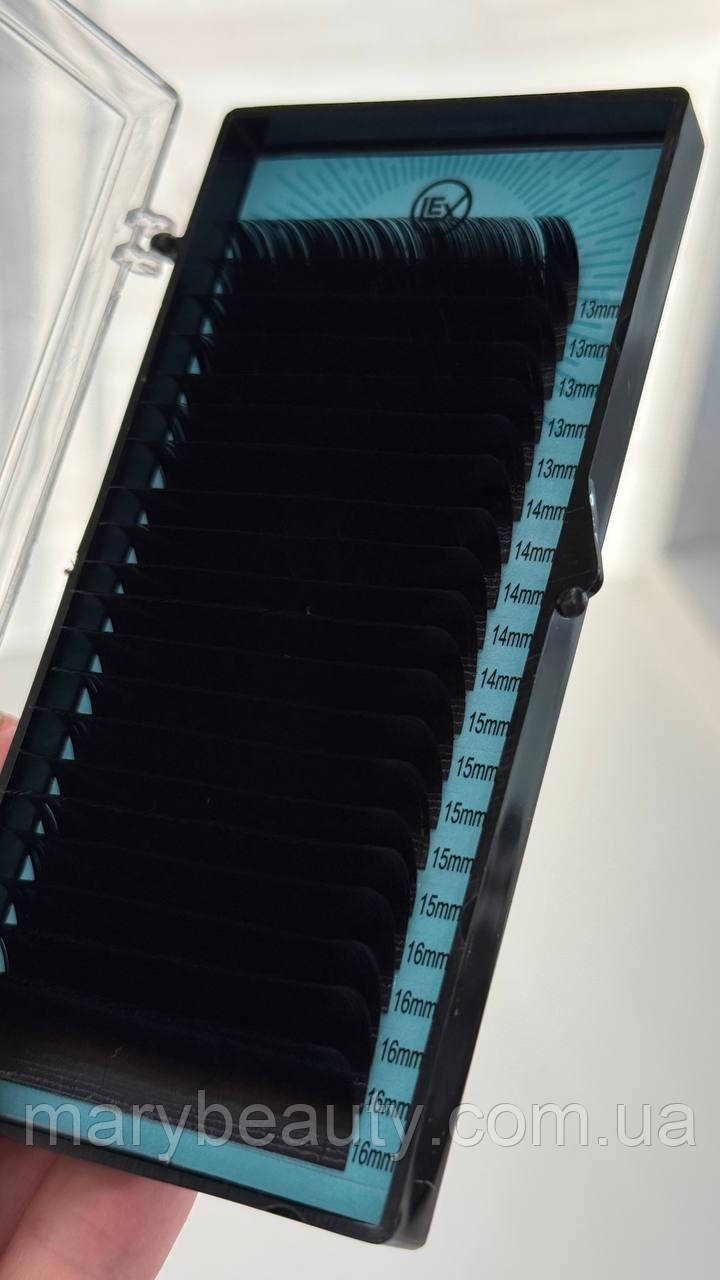 Вії LEX C 0.07 (13-16) mix, фото 1