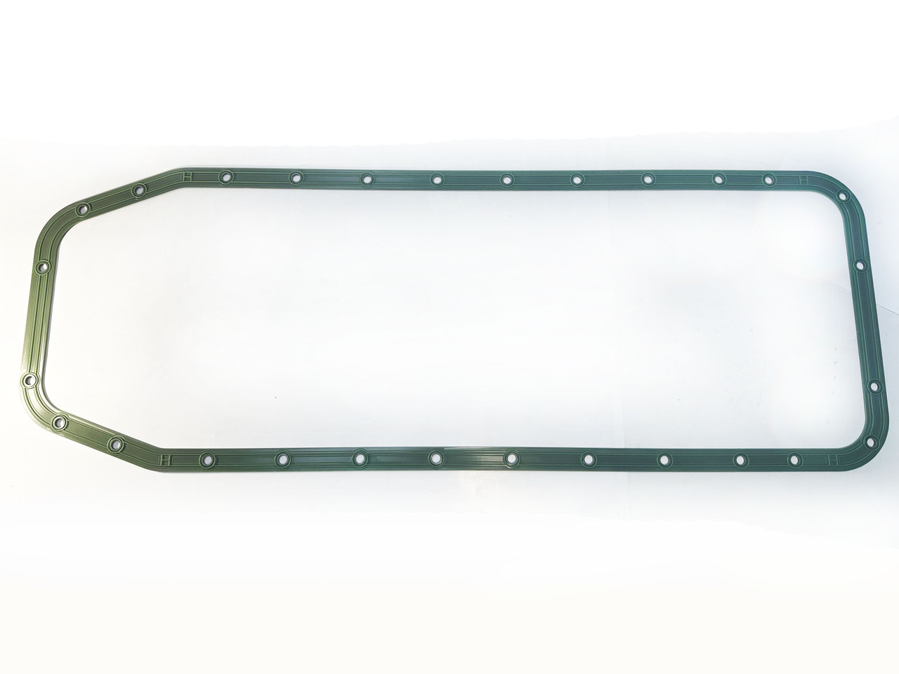 Прокладка піддону металева (без жолоба) КамАЗ "Євро" (Гарантпостач-К, Китай) 740-1009031-02