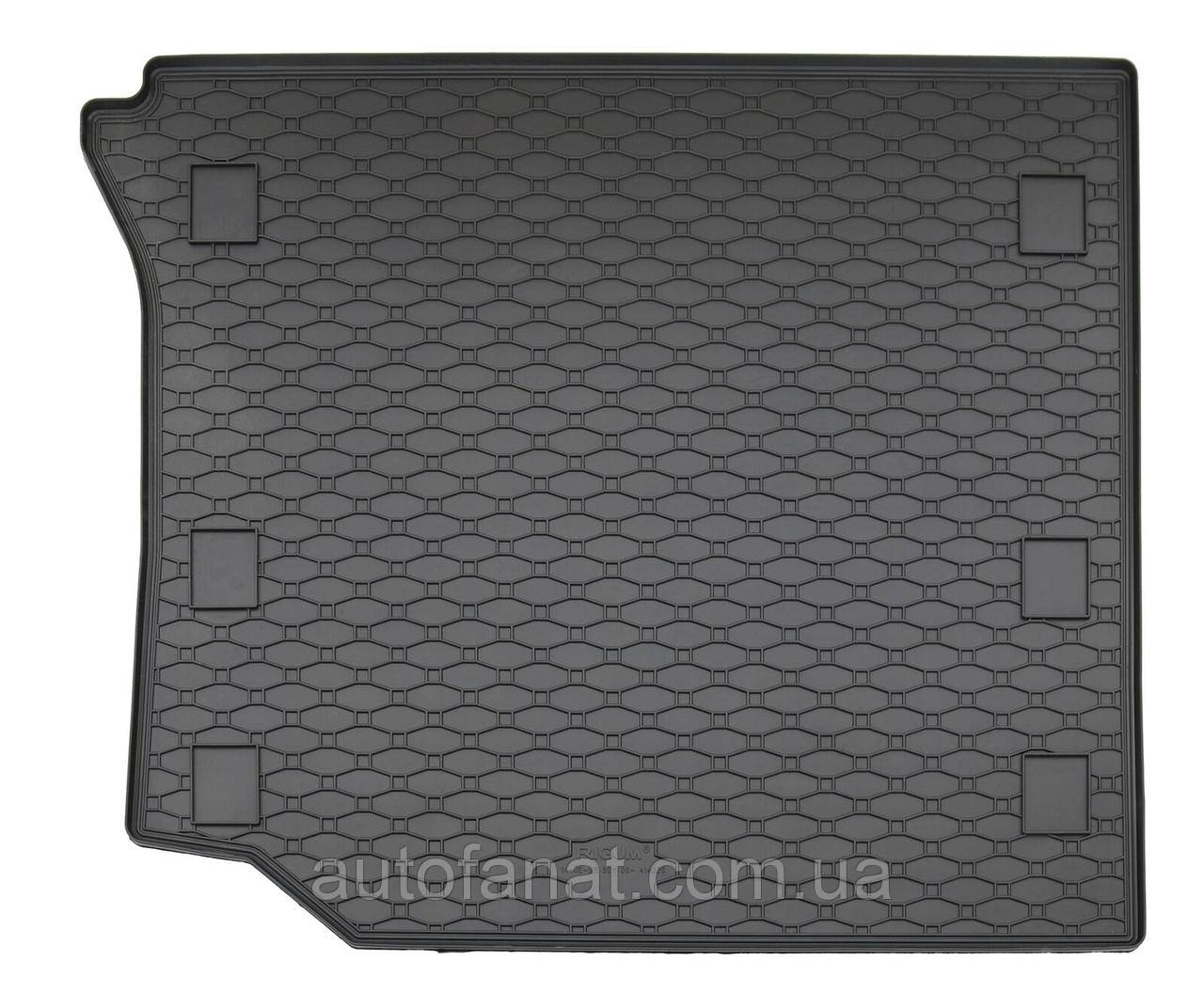 Коврик у багажник Jeep Wrangler 5-дверей 2006–, гумовий, модельний, Rigum Чехія (414035)