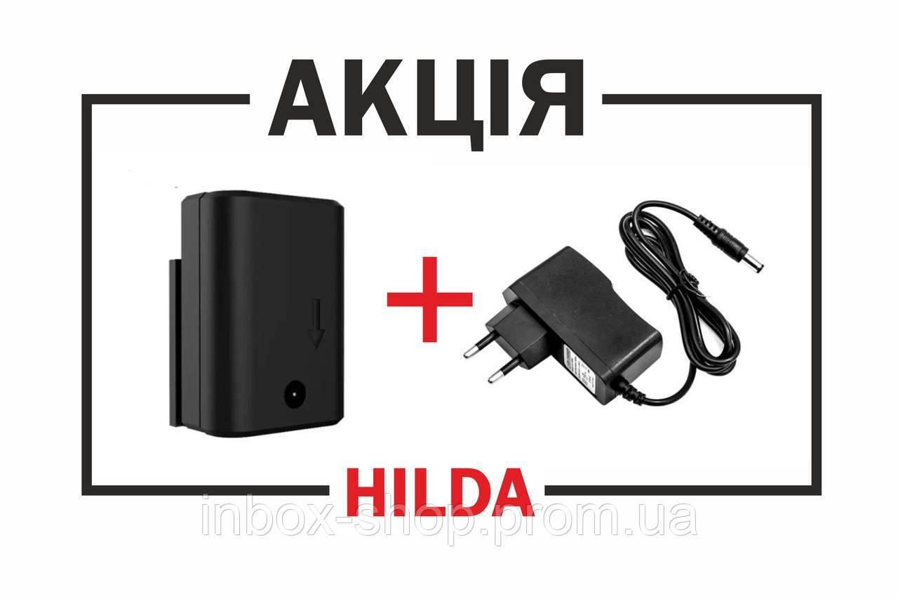 Акумулятор 6000 мАч до лазерного рівня 3D/4D Широкий + Зарядний пристрій Hilda 5V 2A