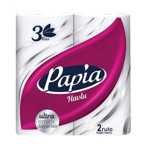 Кухонний рушник Papia 3х-шаровий 2х85 відривів, фото 1