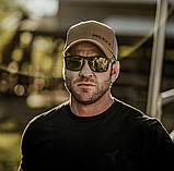 Окуляри тактичні Wiley X WX Founder (не поляризовані) оправа чорний / койот, фото 6