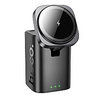 Бездротовий Зарядний Пристрій Hoco CQ20A EU 6-in-1 15W+1USB/2USB-C 65W Magnetic (iWatch)