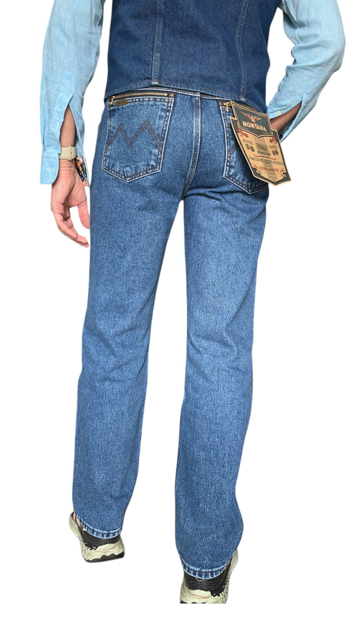 Джинси Montana Montana Dark SW 10040-005 (100% cotton) блакитний