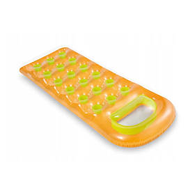 Надувний матрац стаканчики Intex 59895(Orange) 188x71см, Toyman