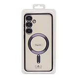 Чехол TPU Metallic Full Camera with Magsafe для Samsung Galaxy S25 5G (S931) Колір Gold, фото 4