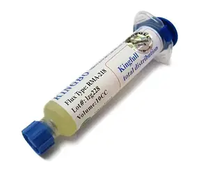 Флюс паяльний KINGBO RMA-218 10гр (у шприці)
