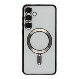 Чoхол TPU Metallic Full Camera with Magsafe для Samsung Galaxy S25+ 5G (S936) Колір Gold, фото 10