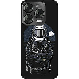 Чохол силіконовий Case для ZTE Blade V70 Design 4G з картинкою Космонавт і місяць