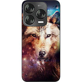 Чохол силіконовий Case для ZTE Blade V70 Design 4G з картинкою Космічний вовк