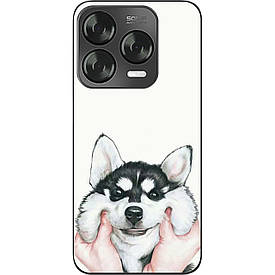 Бампер силіконовий Case для ZTE Blade V70 Design 4G з малюнком Хаскі