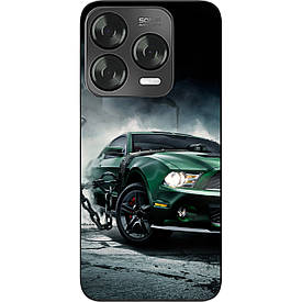 Бампер силіконовий Case для ZTE Blade V70 Design 4G з малюнком Мустанг