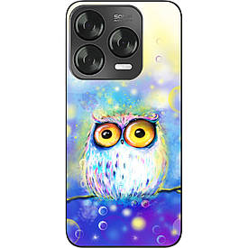 Бампер силіконовий Case для ZTE Blade V70 Design 4G з малюнком Совонька