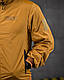 Мужская Ветровка Милитари куртка Oblivion Койот Весна/Лето с капюшоном, армейская куртка - фото 3 - id-p2604183997