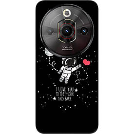 Чохол силіконовий Case для ZTE Nubia Focus Pro 5G з картинкою Любов до місяця