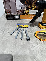 Набір iнструментів T016A дриль, насадки 4шт., окуляри, маска захисна, світло, на батарейках 3 АА, в коробці, 32,5-23,5-6,5см., фото 6