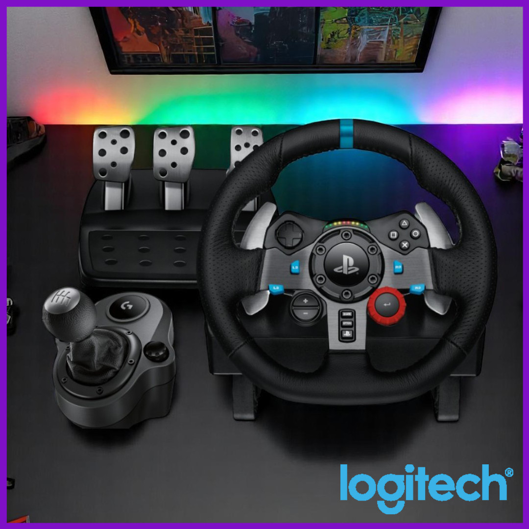 Оригінальний Logitech G29 руль + шіфтер, офіційна гарантія, фото 1