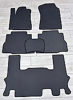 Автоковрики в салон EVA ЕВА ЭВА для Тойота Секвоя /Toyota Sequoia 7 мест 2008