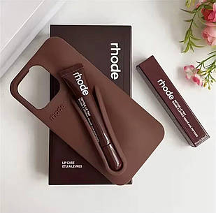 Чохол rhode без блиска на Iphone 13 Pro  Rhode Fall Lip Case Espresso