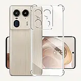 Протиударний прозорий чохол для Motorola Moto Edge 50 Ultra, фото 4