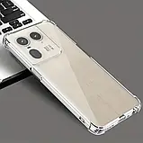 Протиударний прозорий чохол для Motorola Moto Edge 50 Ultra, фото 6