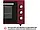 Духовка настільна Perfelli TRIMO 48 RED, фото 4